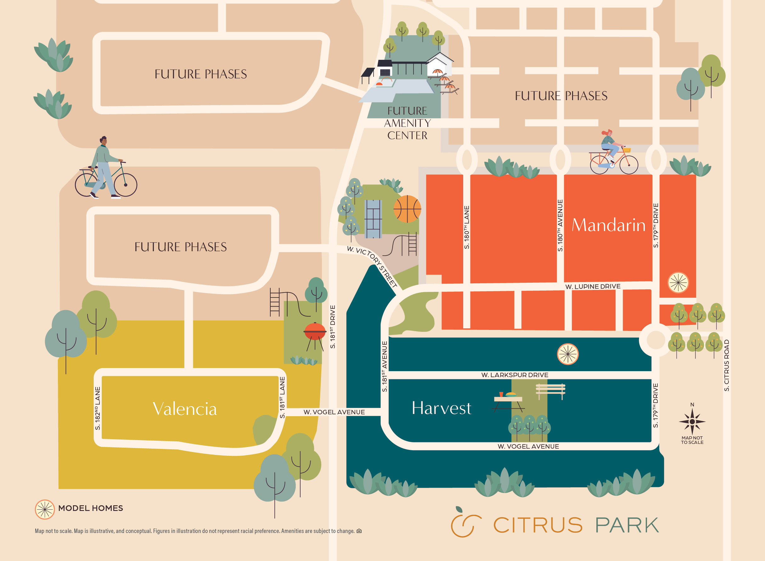 Citrus Park Amenities Site Map