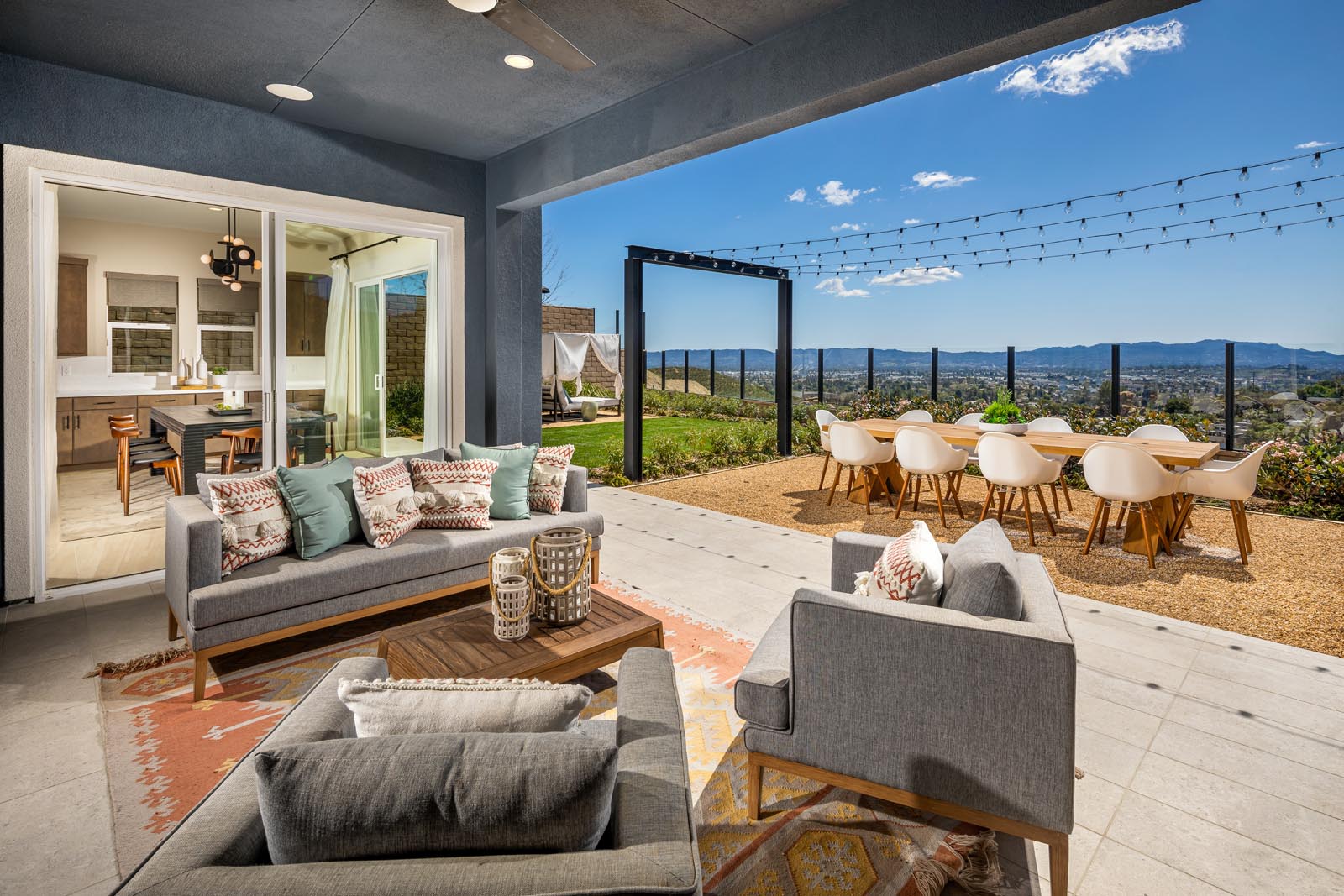 Outdoor Room | Plan Two | Crestley | New homes in Chatsworth, CA | Landsea Homes